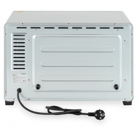 Мини-печь Hyundai MIO-HY073 26л. 1500Вт серебристый/черный - фото 6