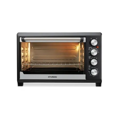 Мини-печь Hyundai MIO-HY075 38л. 2000Вт серебристый/черный