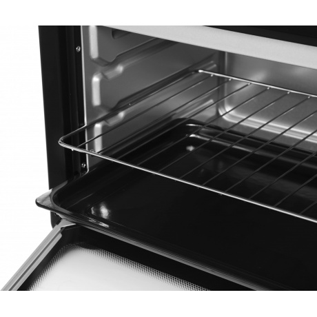 Мини-печь Hyundai MIO-HY103 20л. 1380Вт черный - фото 3