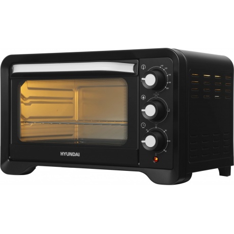 Мини-печь Hyundai MIO-HY103 20л. 1380Вт черный - фото 8