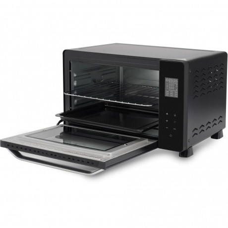 Мини-печь Hyundai MIO-HY082 38л. 2000Вт черный - фото 6