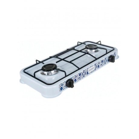 Плитка газовая Energy  EN-002, 2 конфорки, белая - фото 2