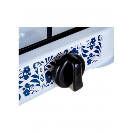 Плитка газовая Energy  EN-002, 2 конфорки, белая - фото 4