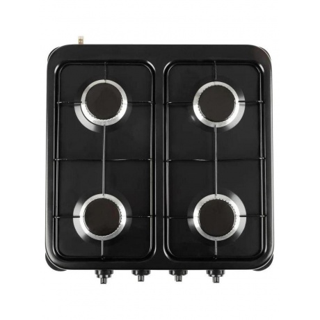 Плитка газовая Energy  EN-004B, 4 конфорки, черная - фото 3