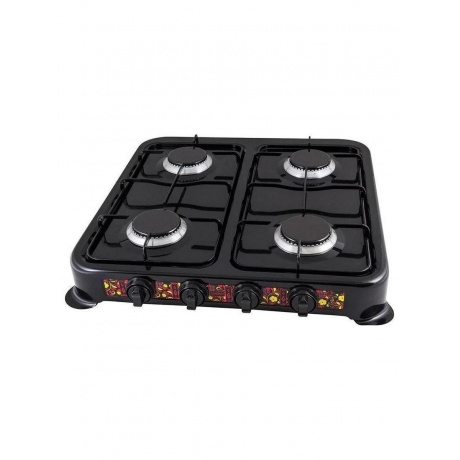 Плитка газовая Energy  EN-004B, 4 конфорки, черная - фото 4