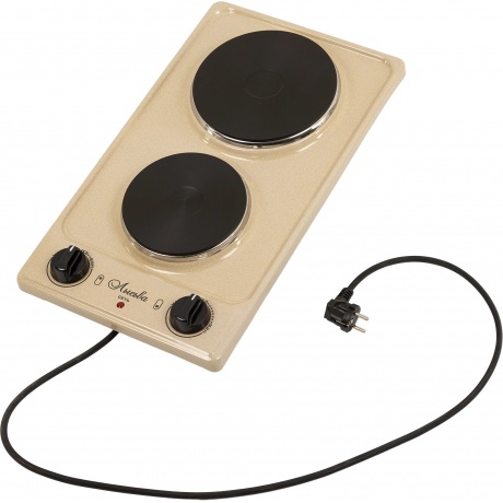 Плитка электрическая Лысьва ЭПБ 22 кремовый - фото 2