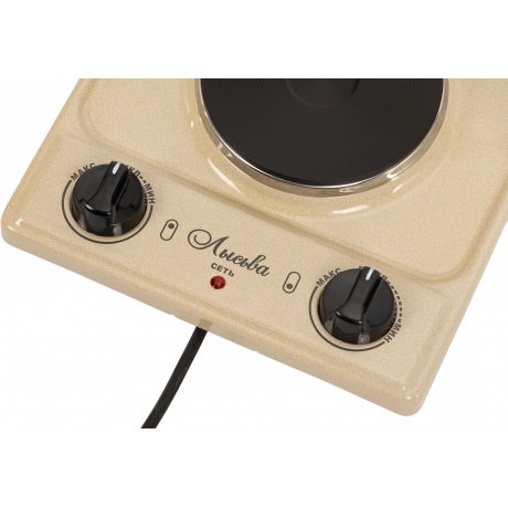 Плитка электрическая Лысьва ЭПБ 22 кремовый - фото 6