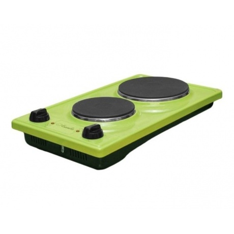 Плитка электрическая Лысьва ЭПБ 22 зеленый - фото 2