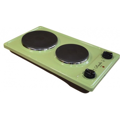 Плитка электрическая Лысьва ЭПБ 22 зеленый - фото 3