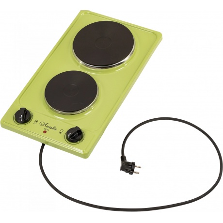 Плитка электрическая Лысьва ЭПБ 22 зеленый - фото 4