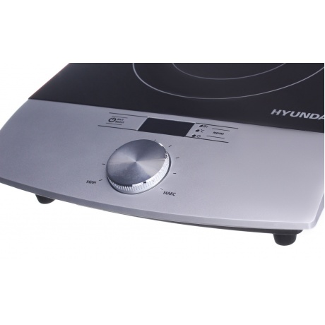 Плитка индкционная Hyundai HYC-0102 серебристый/черный - фото 7