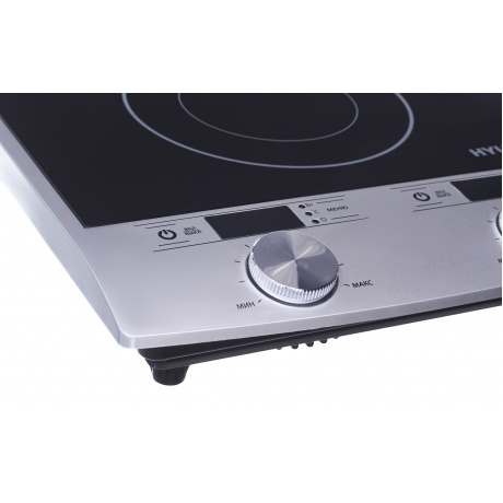 Плитка индкционная Hyundai HYC-0103 серебристый/черный - фото 8