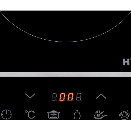 Плитка индкционная Hyundai HYC-0104 черный - фото 4