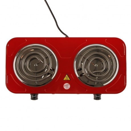 Плитка электрическая Energy EN-904R , 2 конфорки. красная - фото 3