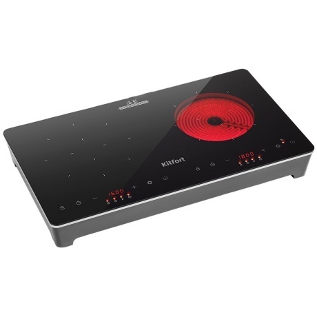 Индукционно-инфракрасная плитка Kitfort КТ-164 - фото 1