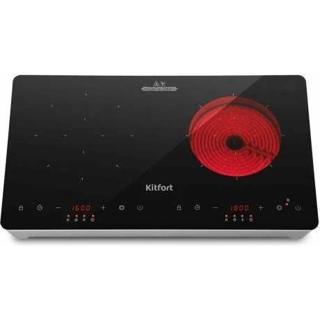 Индукционно-инфракрасная плитка Kitfort КТ-164 - фото 2