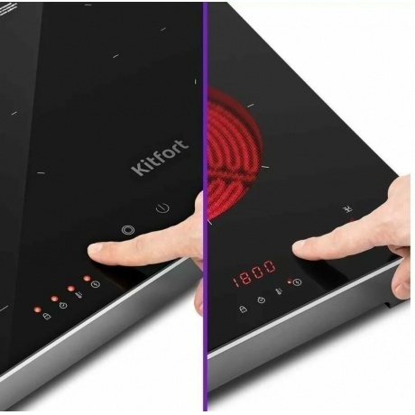 Индукционно-инфракрасная плитка Kitfort КТ-164 - фото 4