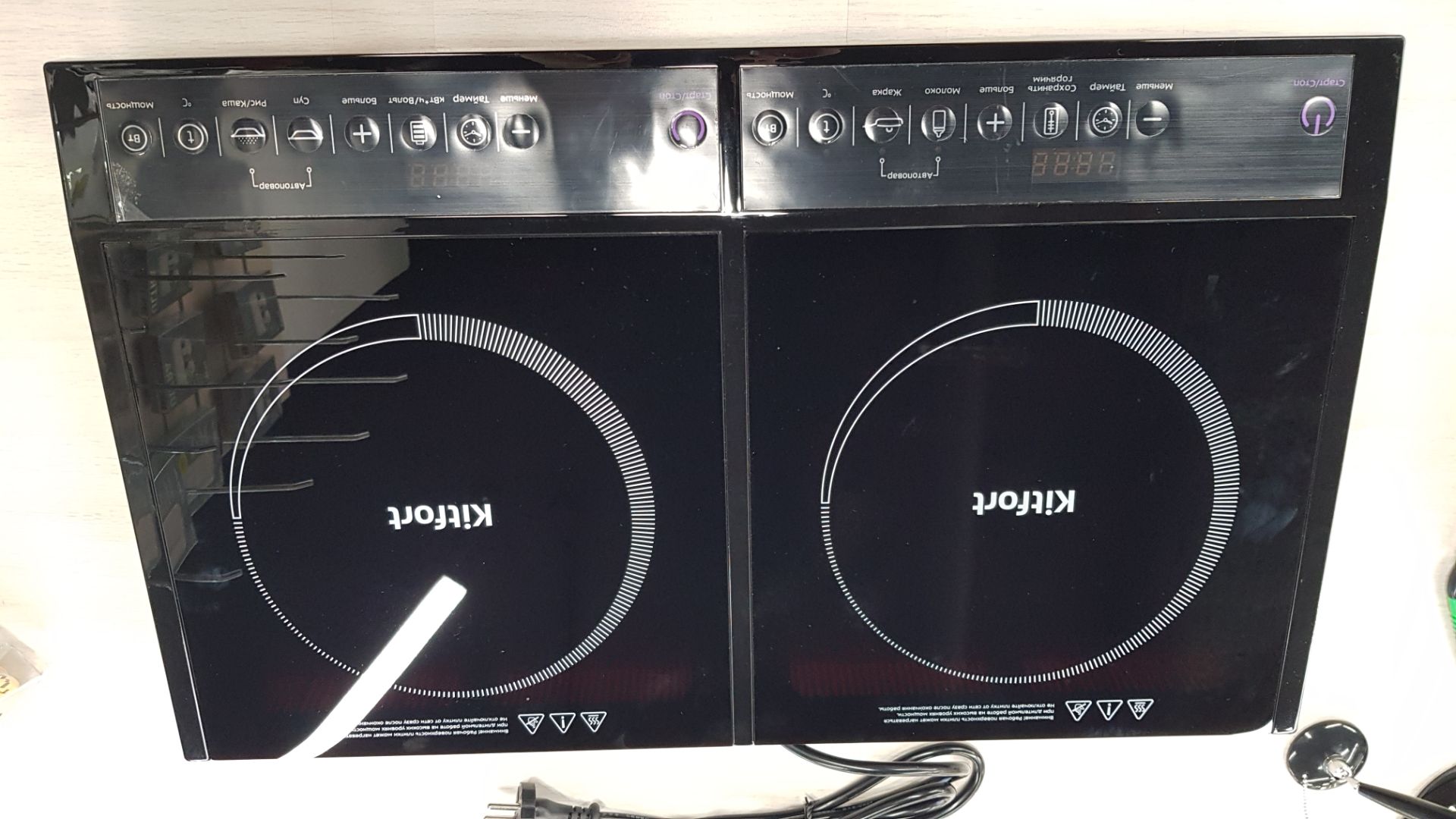 Плита Kitfort KT-104, индукционная отличное состояние - фото 2