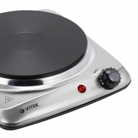 Плита Электрическая Vitek VT-3705 стальной (настольная) - фото 4