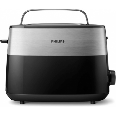 Тостер Philips HD2516 830Вт черный/стальной - фото 1