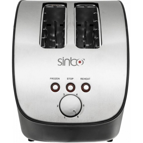 Тостер Sinbo ST 2415 1000Вт серебристый - фото 2