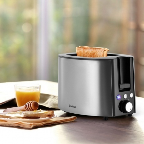 Тостер Vitek VT-7159 BK - фото 5