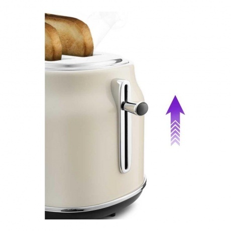 Тостер Kitfort КТ-2038-2 бежевый - фото 4