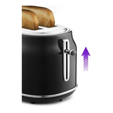 Тостер Kitfort КТ-2038-1 черный - фото 3