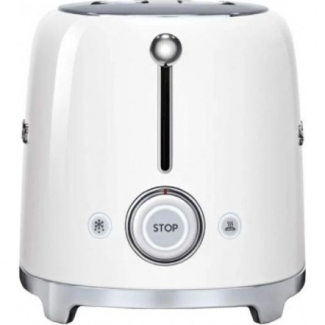 Тостер Smeg TSF01SSEU Стиль 50-х г.г, 2 ломтика, корпус из нержавеющей стали, 6 уровней поджаривания, хром - фото 2