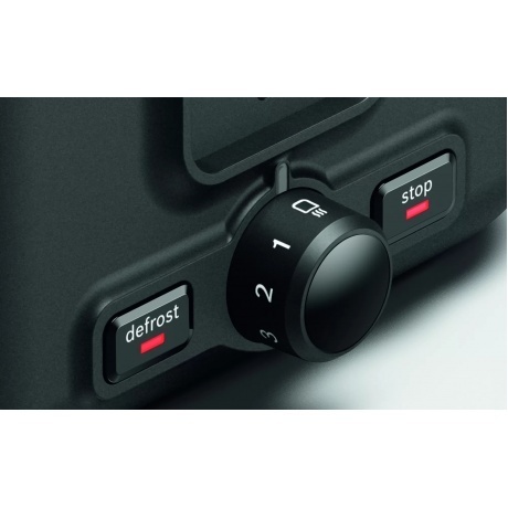 Тостер Bosch TAT3P420 970Вт нержавеющая сталь/черный - фото 5