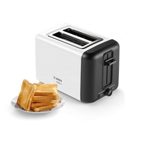 Тостер Bosch TAT3P421 белый/черный - фото 4