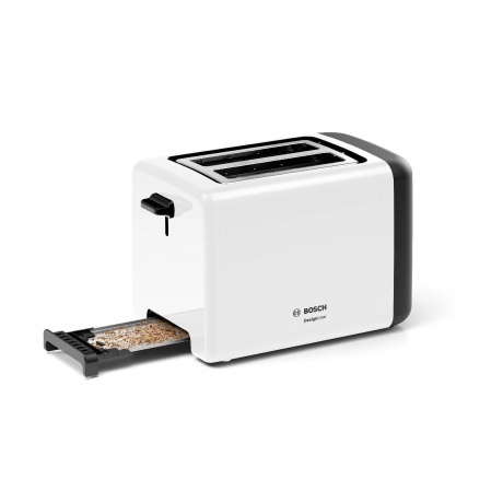 Тостер Bosch TAT3P421 белый/черный - фото 5