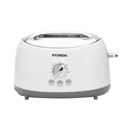 

Тостер Hyundai HYT-8003 белый/серый