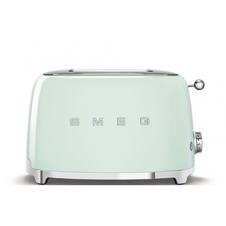 

Тостер SMEG TSF01PGEU Стиль 50-х г, 2 ломтика, корпус из нержавеющей стали, 6 уровней поджаривания, зеленый