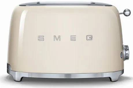 Тостер Smeg TSF01CREU Стиль 50-х г.г, корпус из нержавеющей стал...