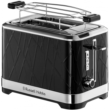 Тостер Russell Hobbs 28091-56 Structure 2S Toaster Black - фото 1