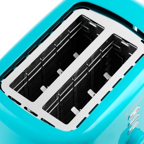 Тостер Kitfort КТ-2050-3 бирюзовый - фото 4