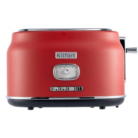 Тостер Kitfort КТ-2075-3 красный - фото 2