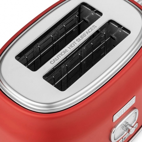 Тостер Kitfort КТ-2075-3 красный - фото 3