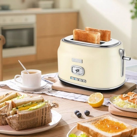 Тостер Kitfort КТ-2075-1 бежевый - фото 7