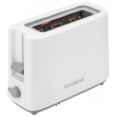 Тостер Hyundai HYT-8006 500Вт белый/серый - фото 2