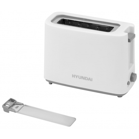 Тостер Hyundai HYT-8006 500Вт белый/серый - фото 8