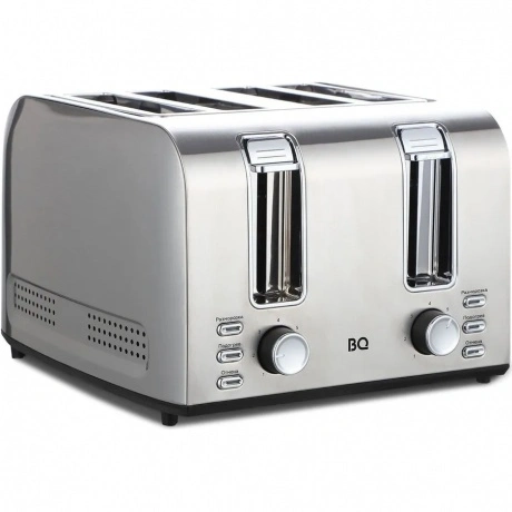 Тостер BQ T2001 Стальной-Черный