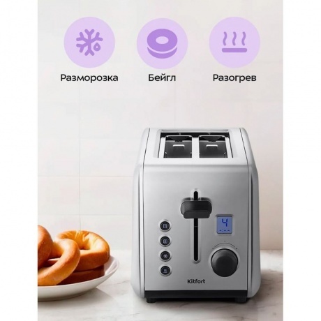 Тостер Kitfort КТ-6412 - фото 17