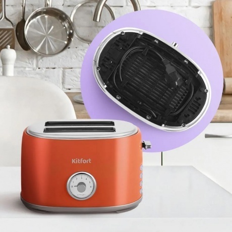 Тостер Kitfort КТ-6456 - фото 16