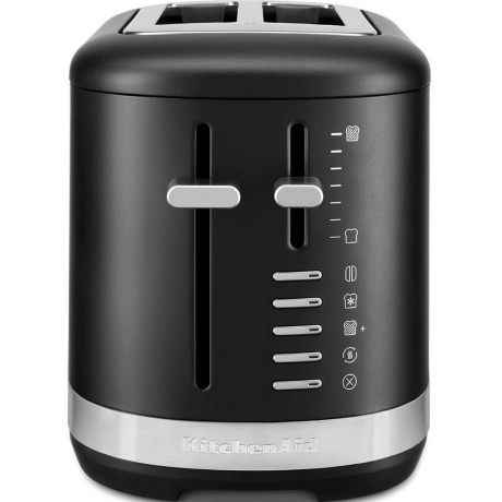 Тостер KitchenAid 5KMT2109EBM, черный матовый, на 2 тоста - фото 1