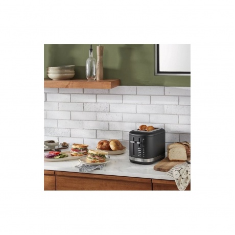 Тостер KitchenAid 5KMT2109EBM, черный матовый, на 2 тоста - фото 7