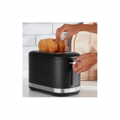 Тостер KitchenAid 5KMT2109EBM, черный матовый, на 2 тоста - фото 8