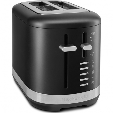 Тостер KitchenAid 5KMT2109EBM матовый черный - фото 4