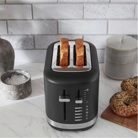 Тостер KitchenAid 5KMT2109EBM матовый черный - фото 7